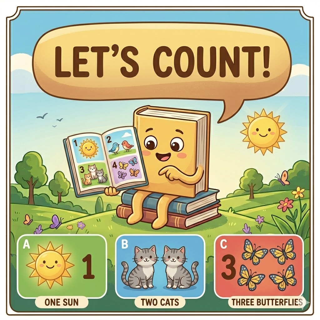Kids doing math